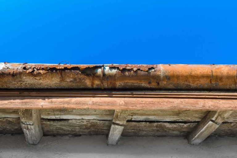 WHAT TO DO WHEN YOU HAVE RUSTED GUTTERS