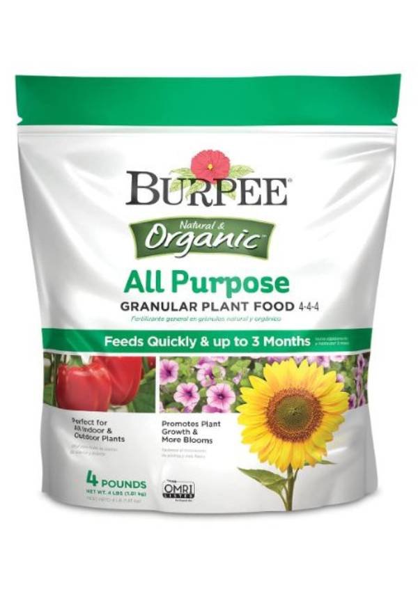 Burpee Natural Purpose Granular fertilizer 