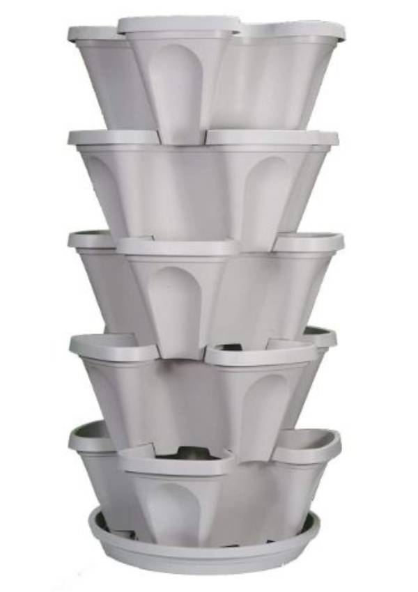 Mr. Stacky 5 Tier Stackable Planter