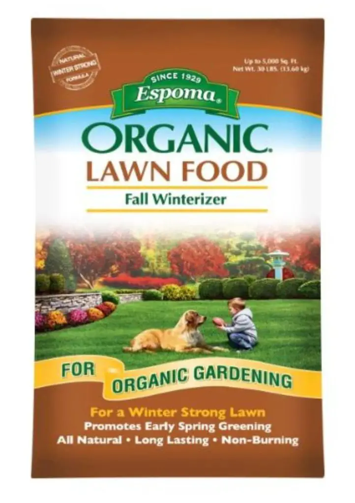 Espoma Organic Winterized Fall Lawn Fertilizer