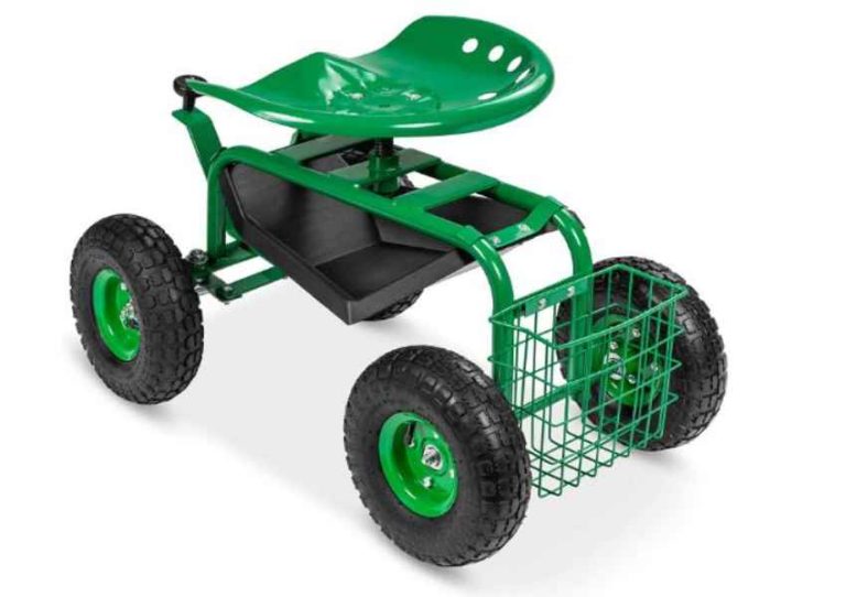 8 Best Rolling Garden Cart with Seat for Comfortable Gardening
