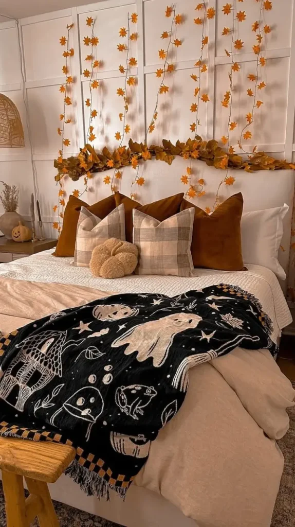 Fall Bedding for fall decor