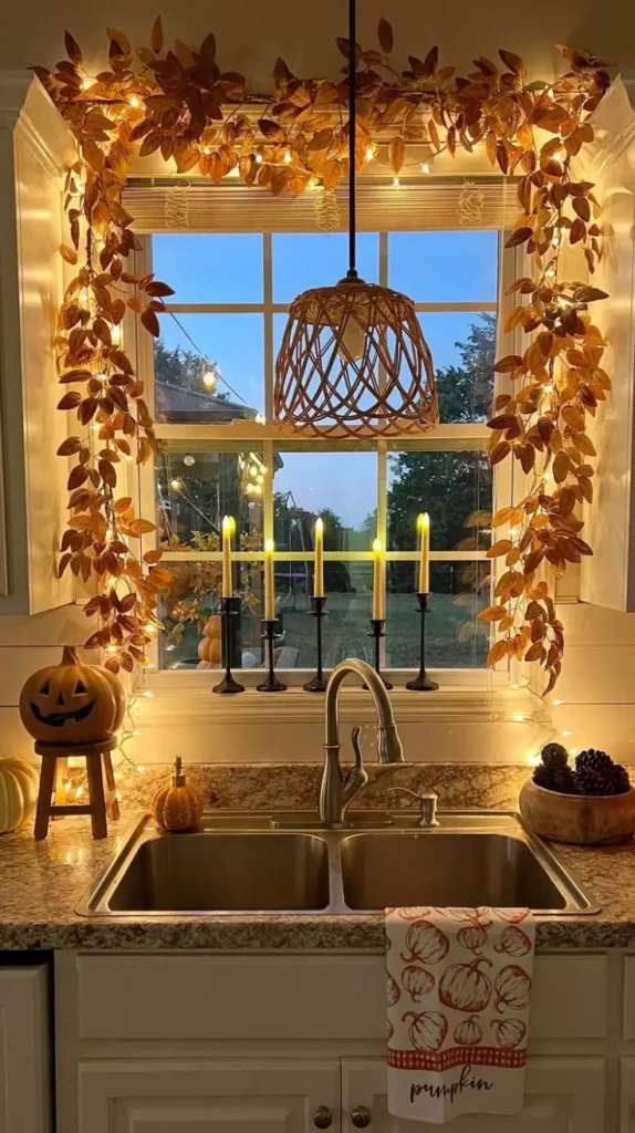 Kitchen Fall Decor