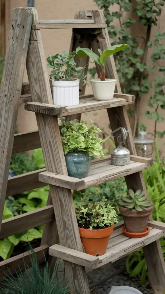 Ladder Plant Stand