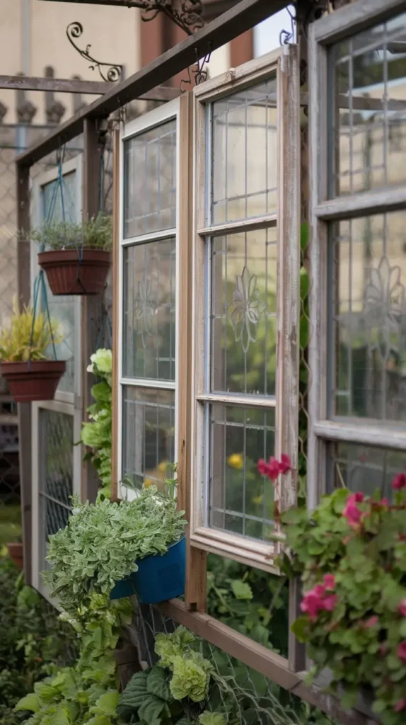 Repurposed Window Frame