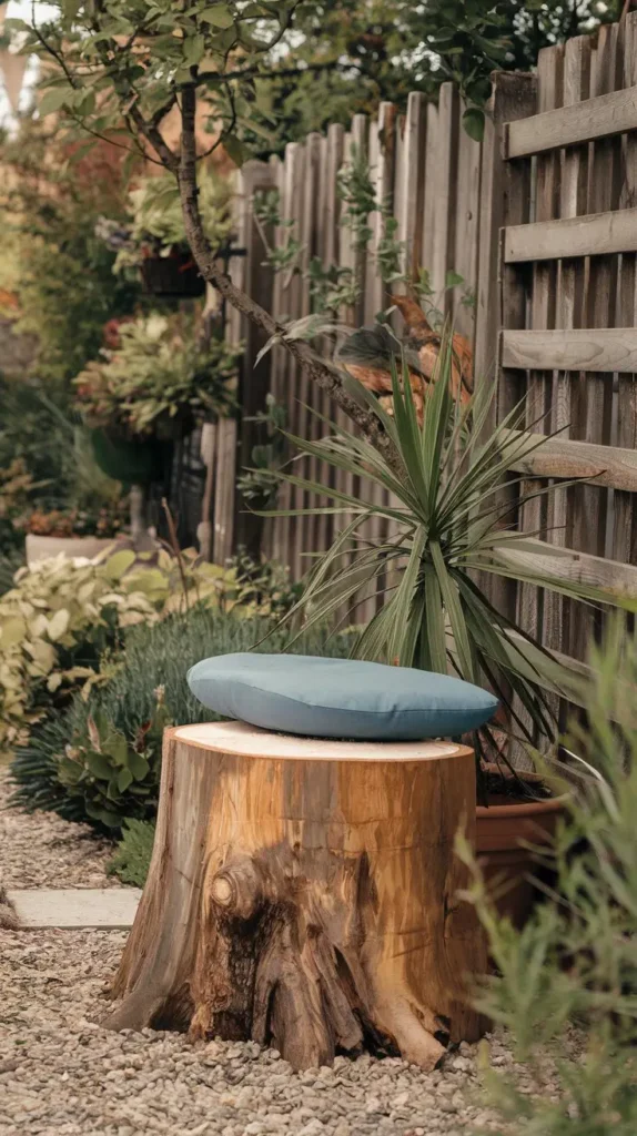 Tree Stump Seating