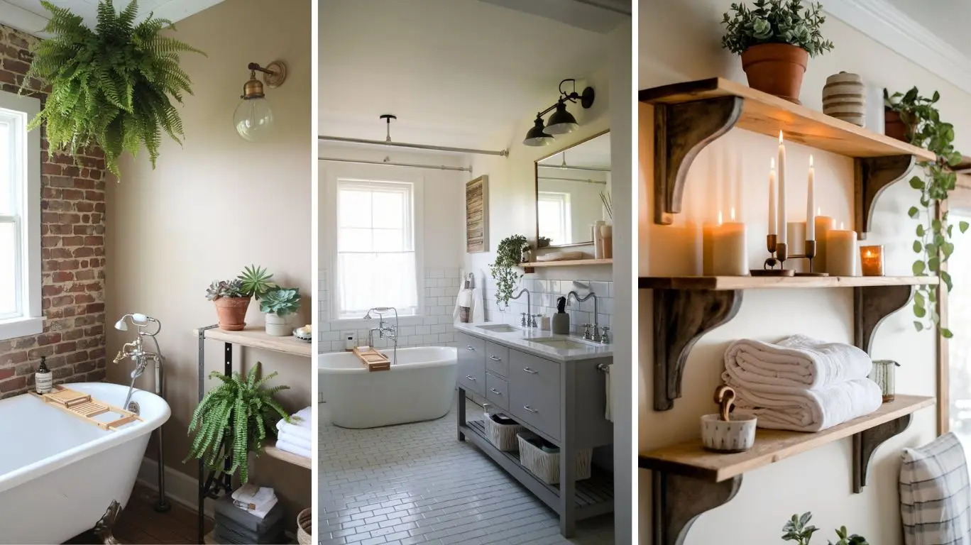 29 Modern Farmhouse Bathroom Ideas