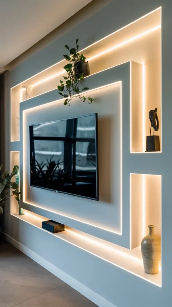 LED Strips in Niches