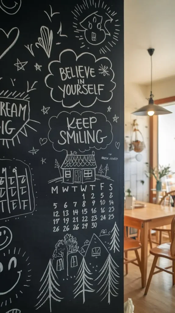 Add a Chalkboard Wall