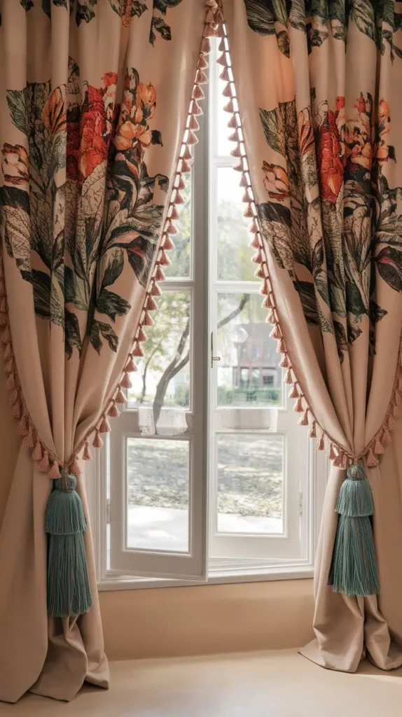 Incorporate Playful Curtains