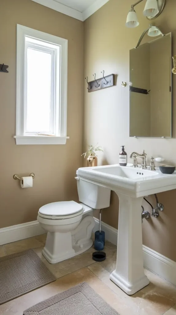 Incorporate a Pedestal Sink