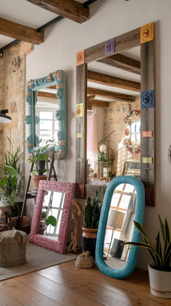 Use Mirrors with Decorative Frames