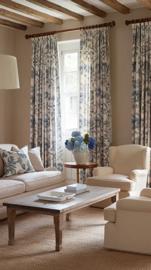 Use French Country Fabrics for Curtains and Upholstery Use French Country Fabrics for Curtains and Upholstery