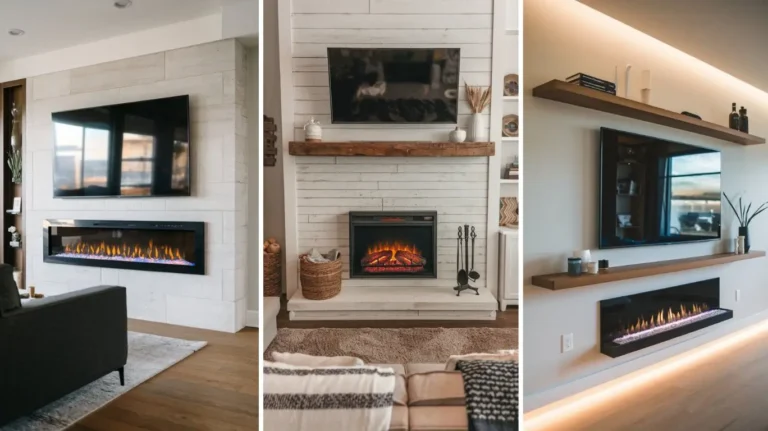 9 Electric Fireplace Ideas with TV