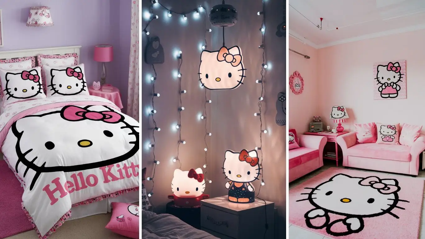 9 Hello Kitty Room Decor Ideas