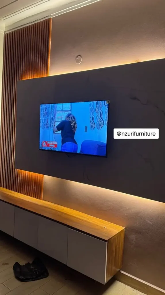 Backlit LED TV Wall Unit  Backlit LED TV Wall Unit