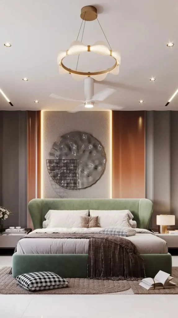Mood Lighting Luxury Master Bedroom