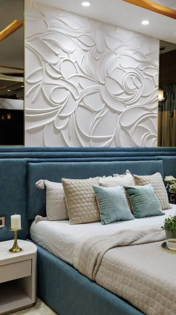 Statement Bed Luxury Master Bedroom