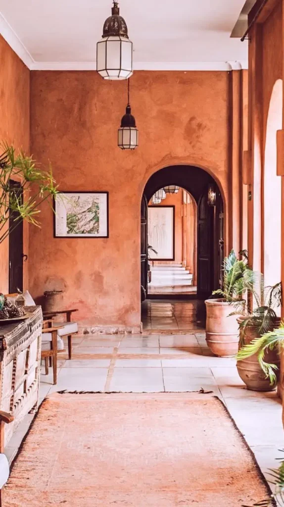 Textured plaster walls Rustic Mexican House Textured plaster walls Rustic Mexican House