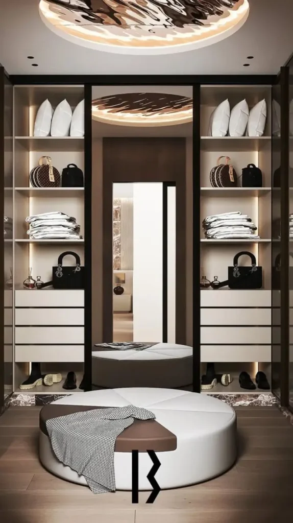 Walk-In Closet Luxury Master Bedroom