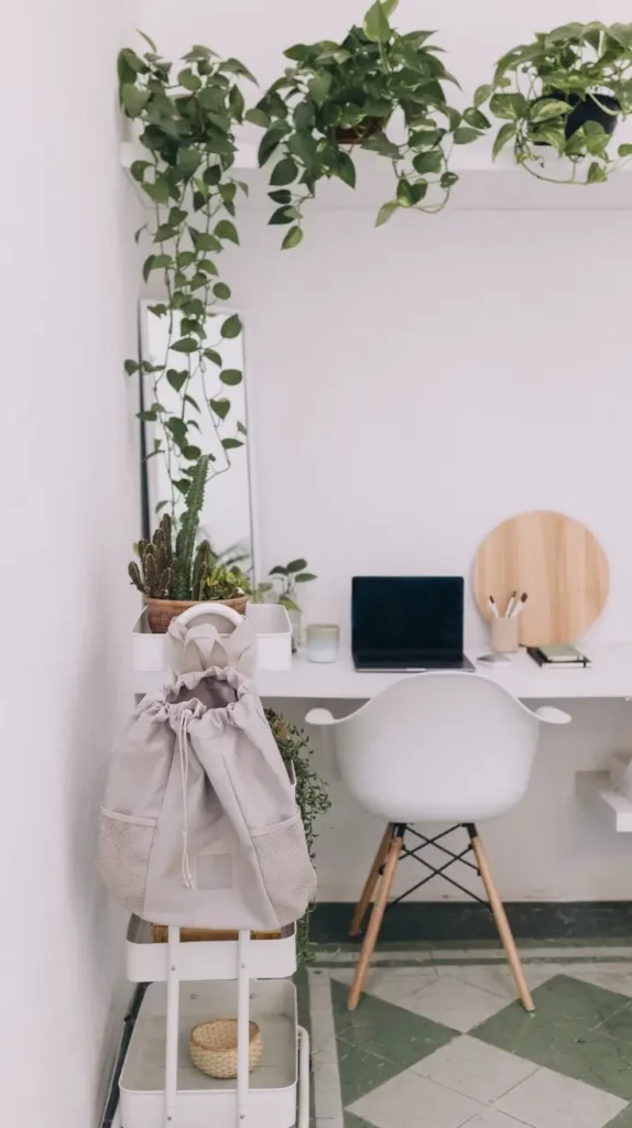 Wellness-Focused Basement Workspace Wellness-Focused Basement Workspace