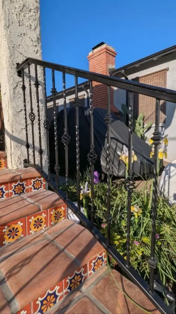 Wrought Iron Hacienda Style Homes