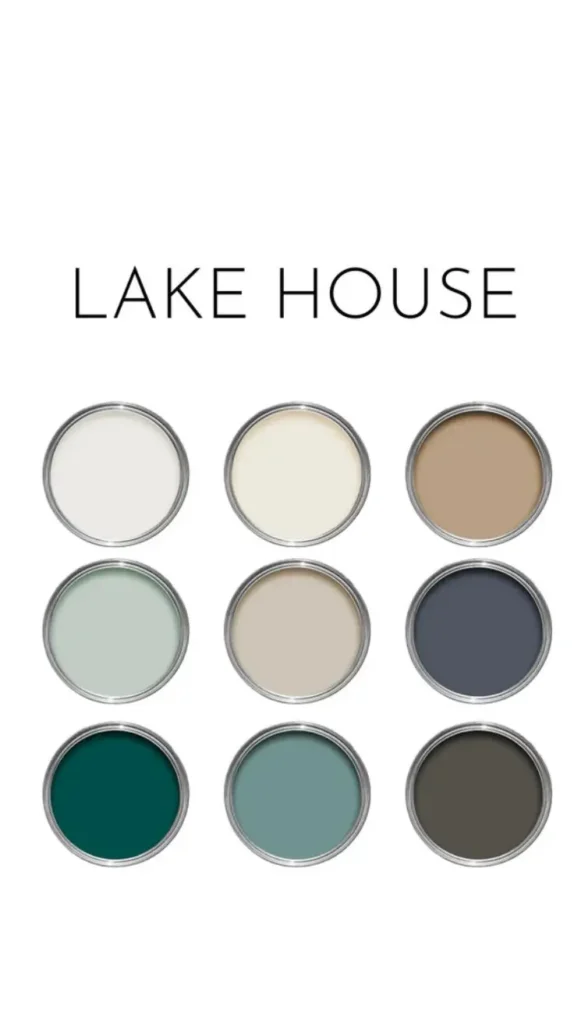 Color pallete Lake House Bedroom Color pallete Lake House Bedroom