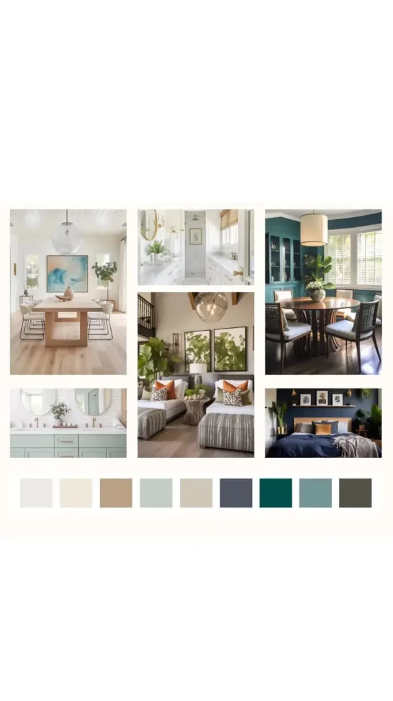 Color pallete Lake House Bedroom Color pallete Lake House Bedroom