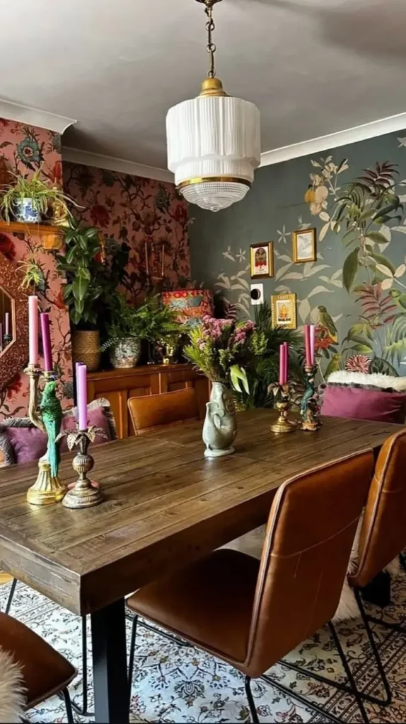 Dining Rooms Maximalist Decor