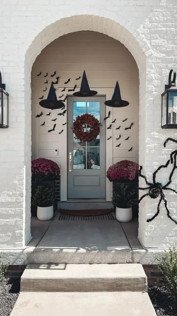 Entryway Halloween Home Decor