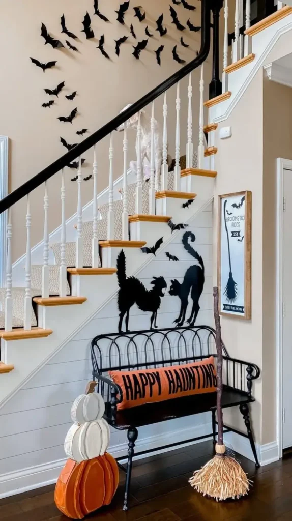 Entryway Halloween Home Decor