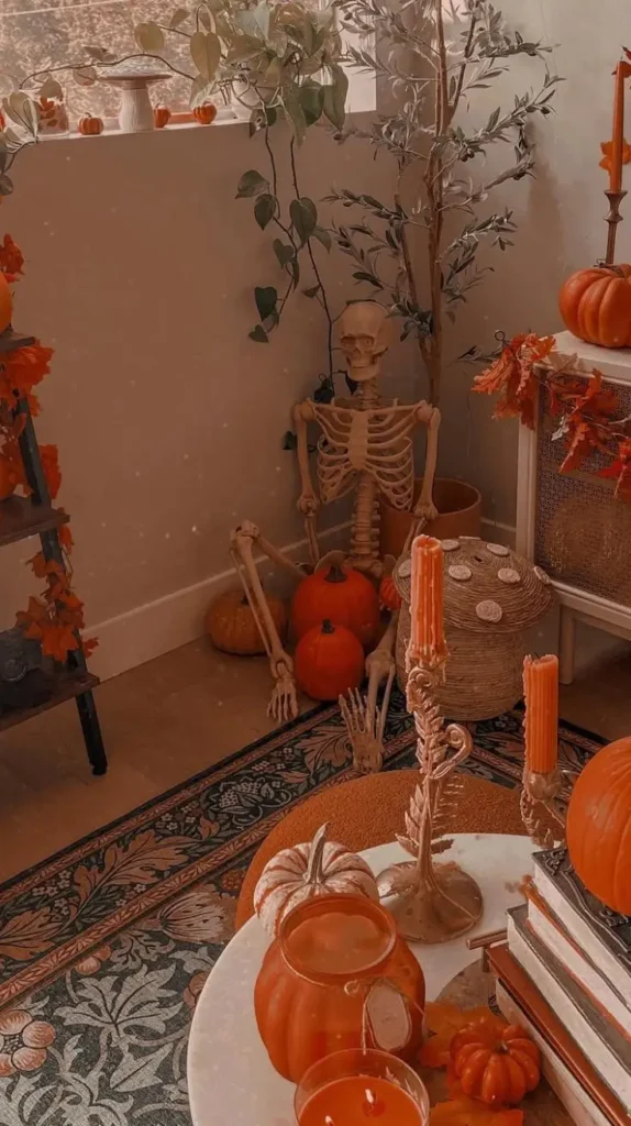Living Room Halloween Decor