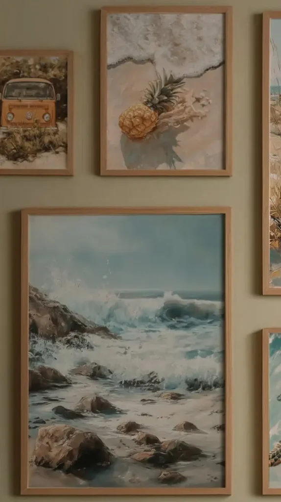 Nature Picture Wall Bedroom