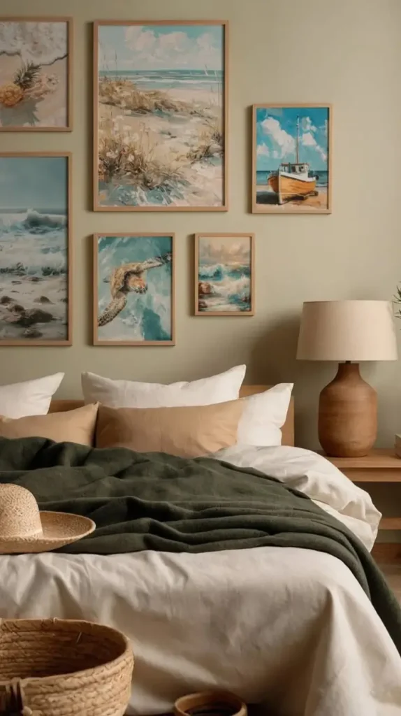 Nature Picture Wall Bedroom