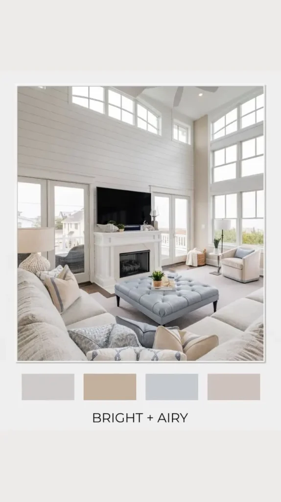 Perfect Color Palettes for Beach House Living Rooms Perfect Color Palettes for Beach House Living Rooms