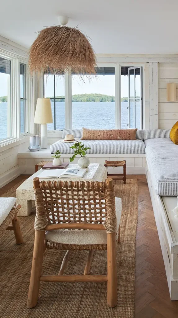 Rattan Beach House Living Rooms  Rattan Beach House Living Rooms