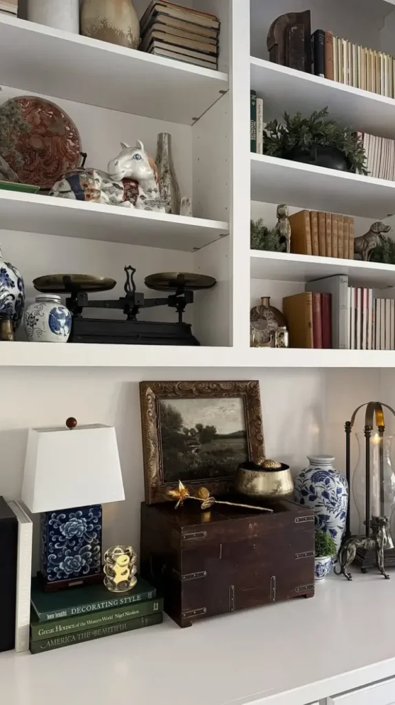 Shelves Maximalist Decor 