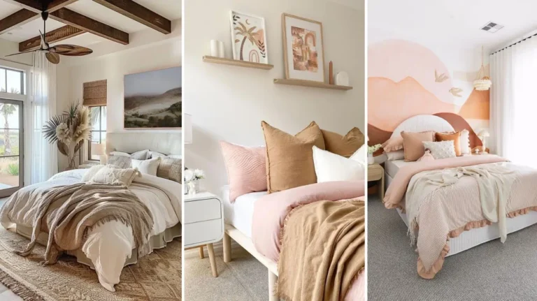 Warm Earthy Bedroom Inspiration