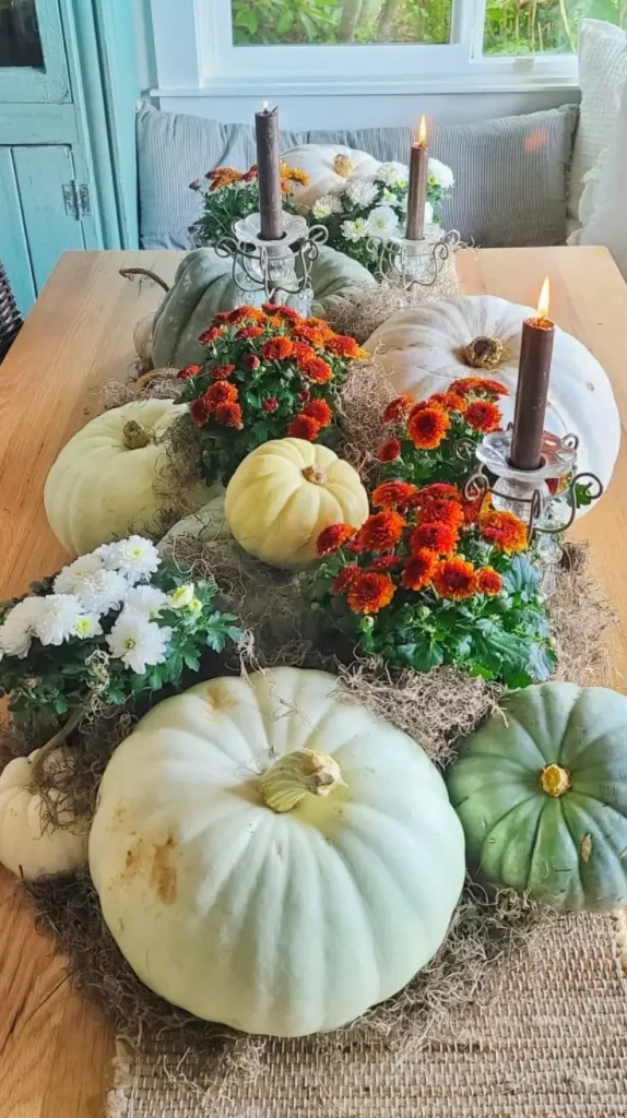 Centerpieces Fall Kitchen Decor