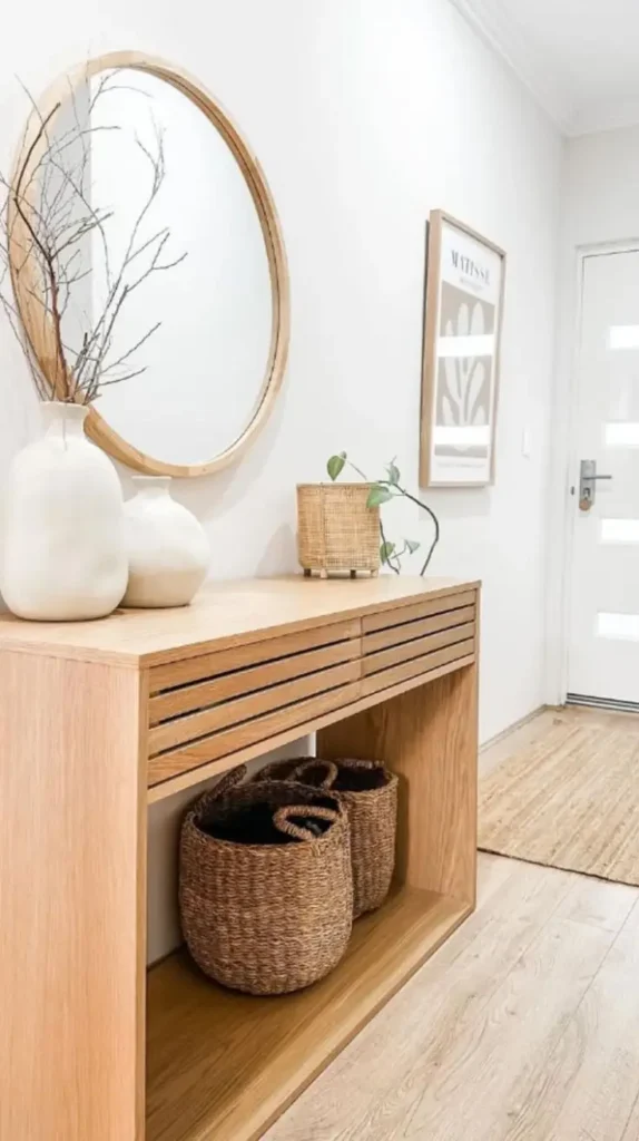 Entryway Table Decor 