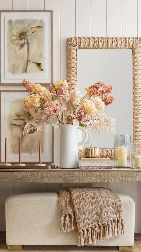 Entryway Table Decor Artwork