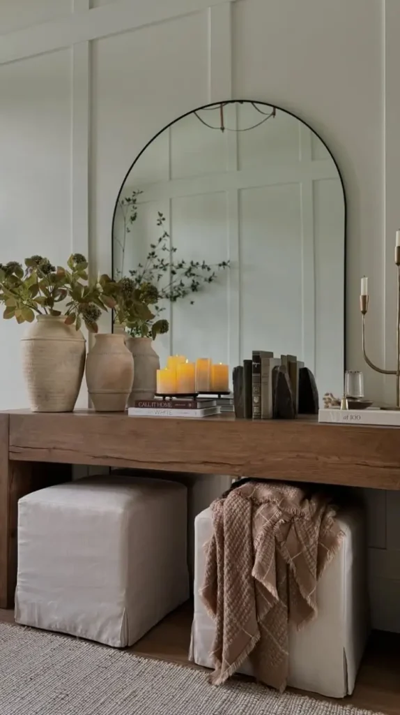 Entryway Table decor