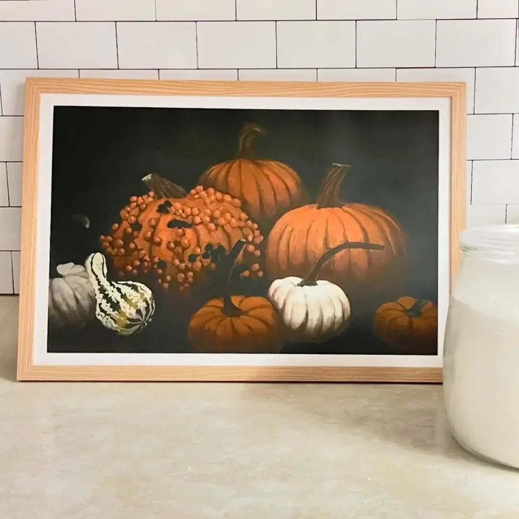 Fall Kitchen Seasonal Wall Art 