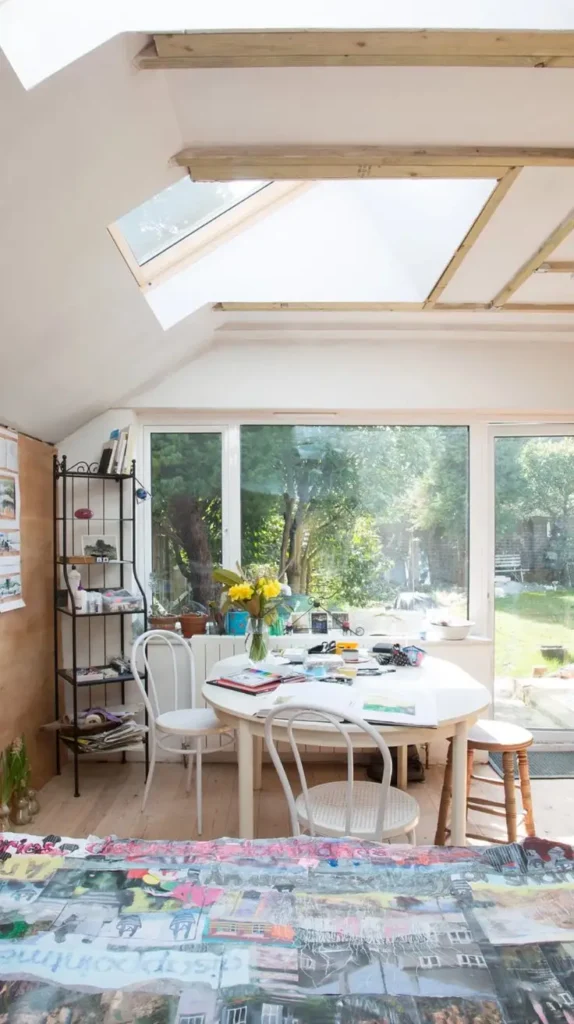 Garage Art Studio Seating Area  Garage Art Studio Seating Area