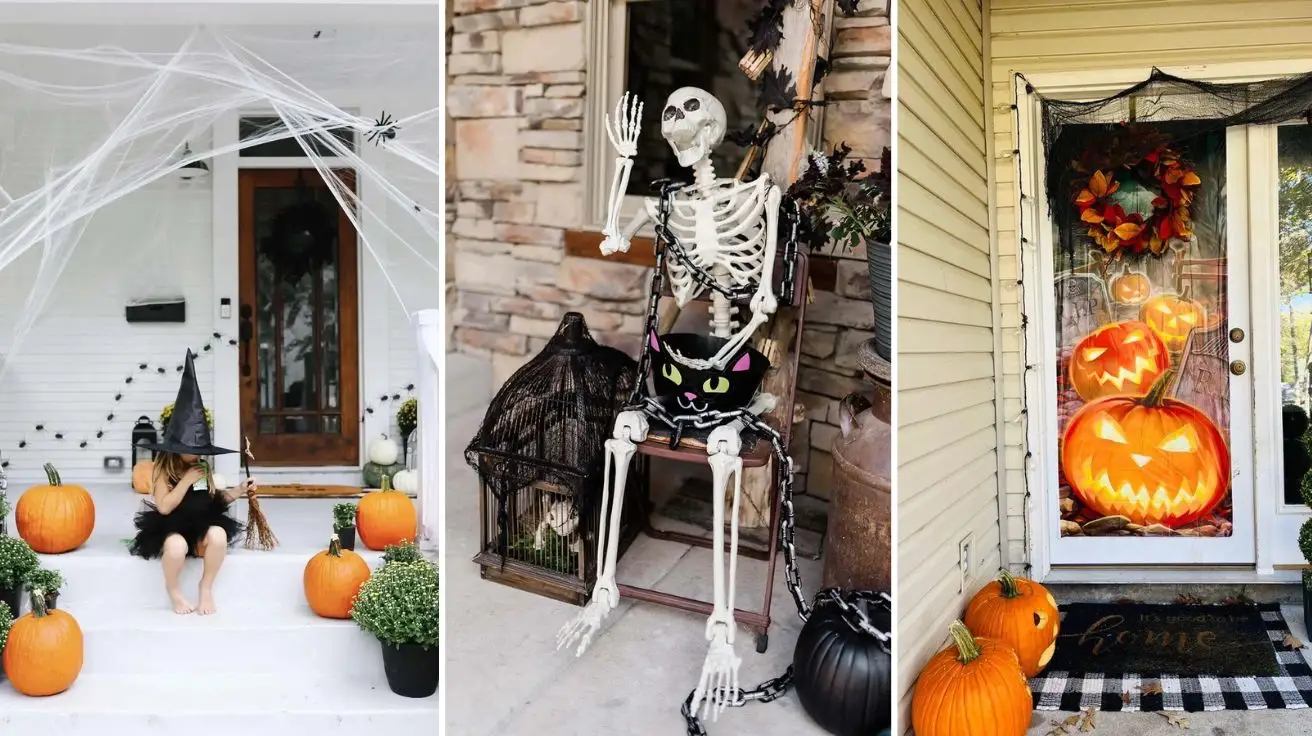 Halloween Front Porch Decor