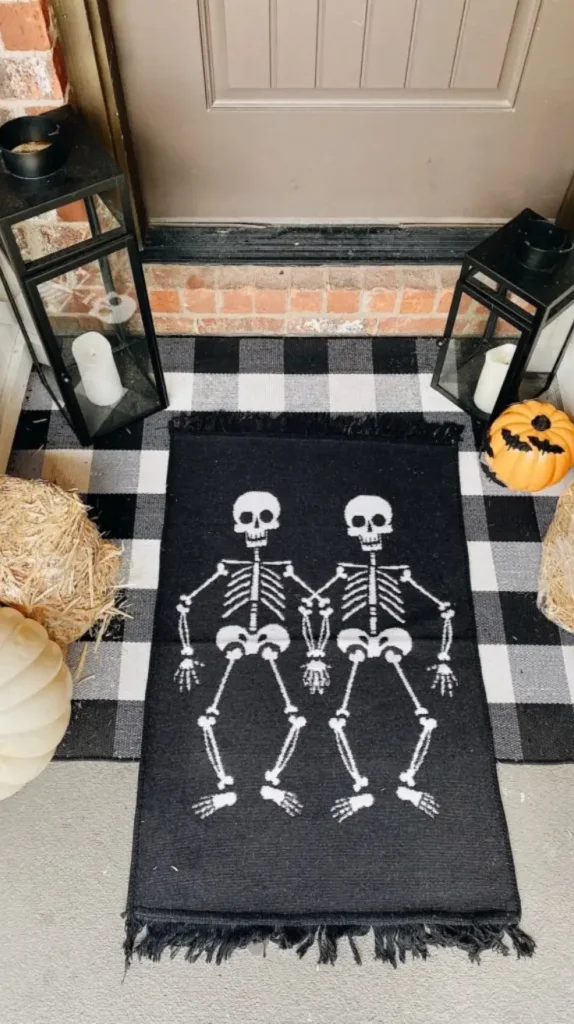 Halloween Front Porch Decor Eerie Rugs Halloween Front Porch Decor Eerie Rugs