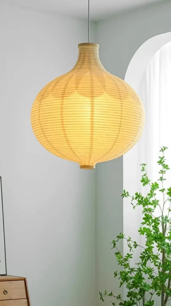 Handmade Paper Lanterns Japanese Bedroom