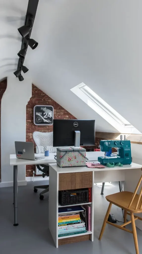 Modern Attic Office Modern Attic Office