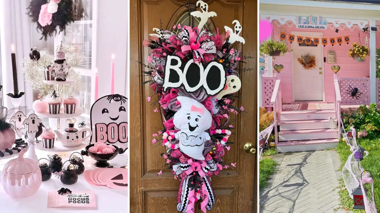 Pink Halloween Decor – Turning Spooky Into Sweet and Chic
