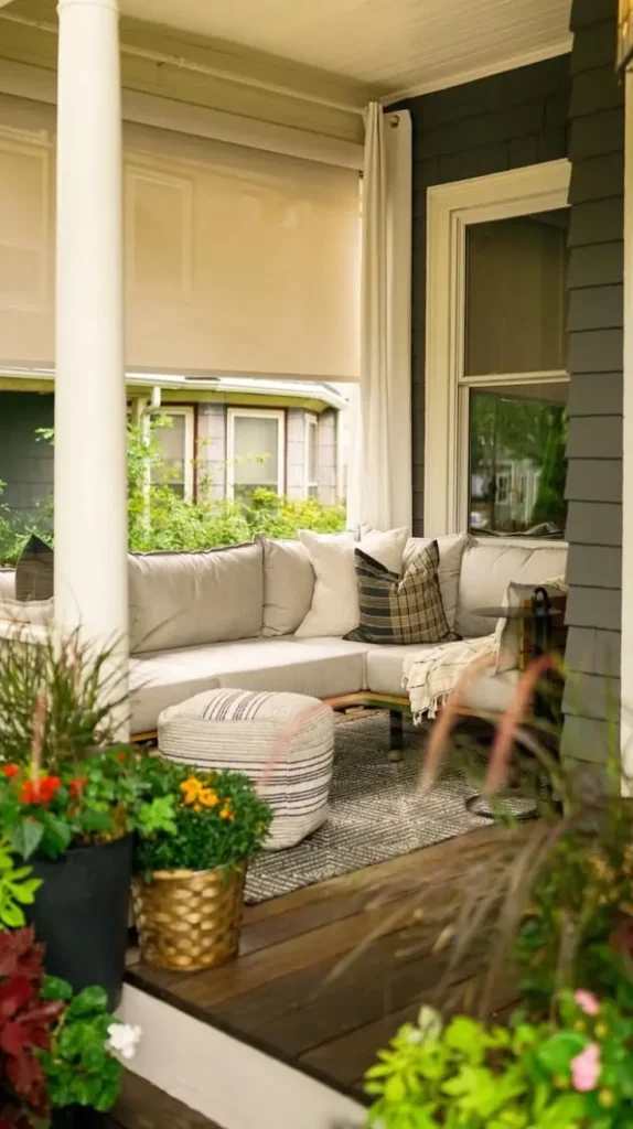 Small Front Porch Seating Nooks Small Front Porch Seating Nooks